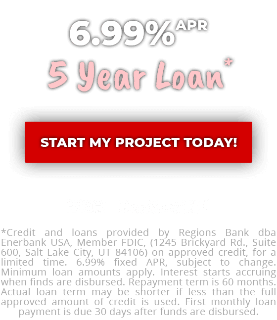 Financing - 6.99% APR on 5 Year Loan *