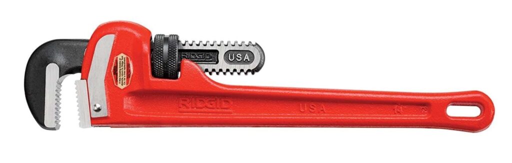 Plumbing Tools - Pipe Wrench