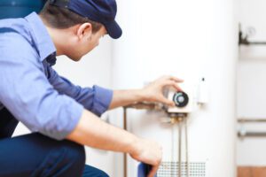 Your plumber Fixing a Water Heater