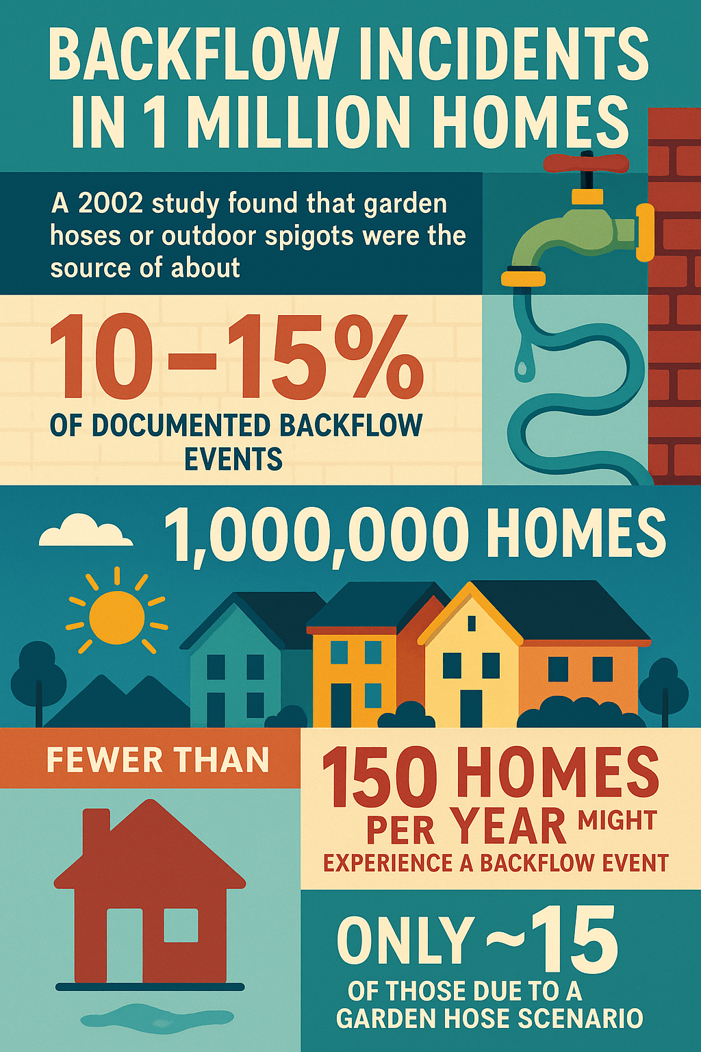 Back Flow Chart, Hose Water